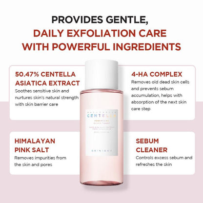 تونر SKIN1004 Madagascar Centella Poremizing Clear Toner 210 مل، قطعة واحدة