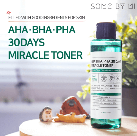 Some By Mi AHA BHA PHA Miracle Toner and Serum SET - Beauty Korea Dubai