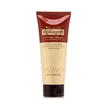3w clinic collagen crystal peeling gel
