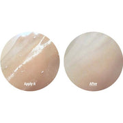 3w clinic collagen crystal peeling gel application on skin