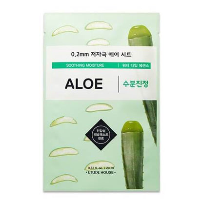 Etude House 0.2mm Therapy Mask ALOE VERA, 1pc - Beauty Korea Dubai