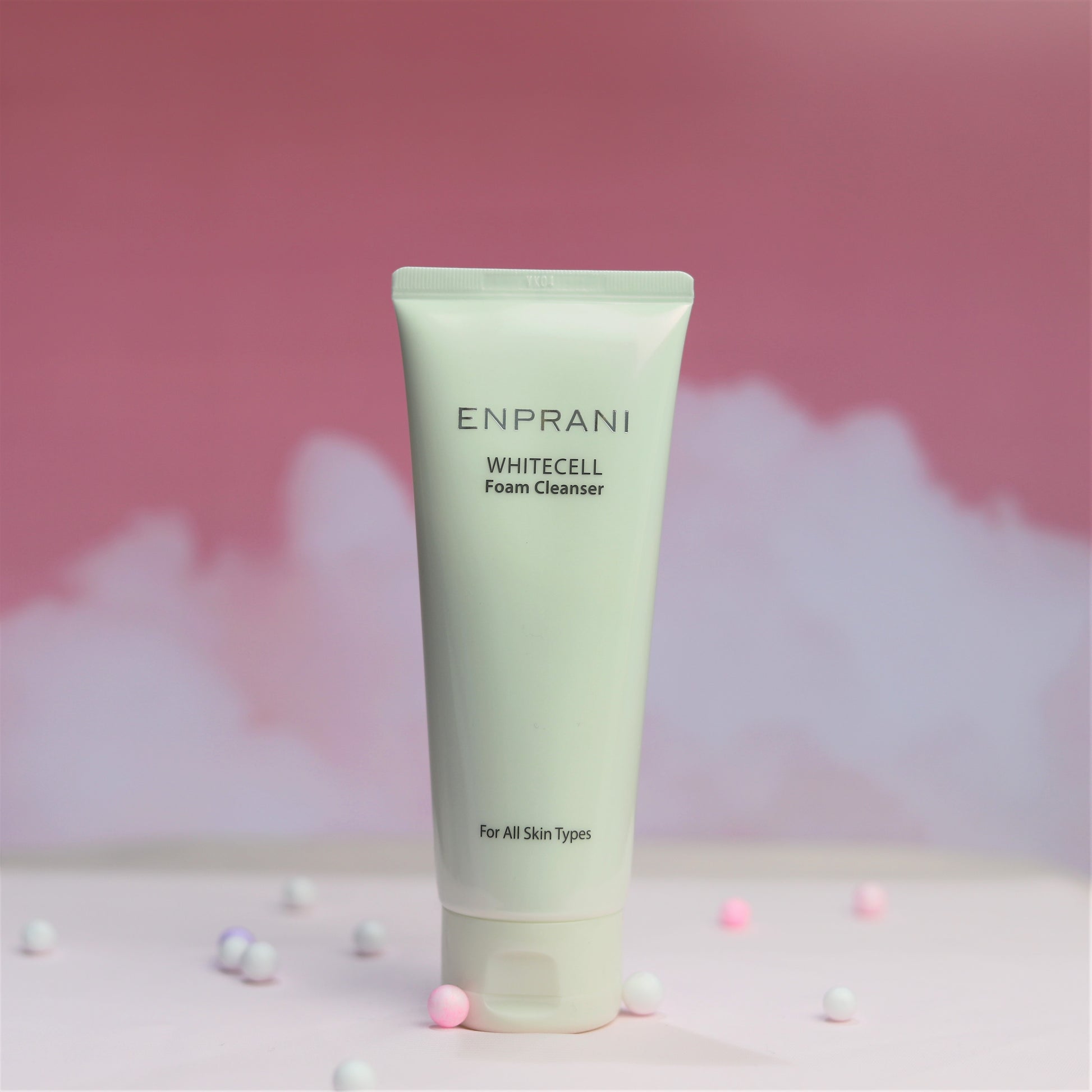 ENPRANI WhiteCell Foam Cleanser,100ml - Beauty Korea Dubai