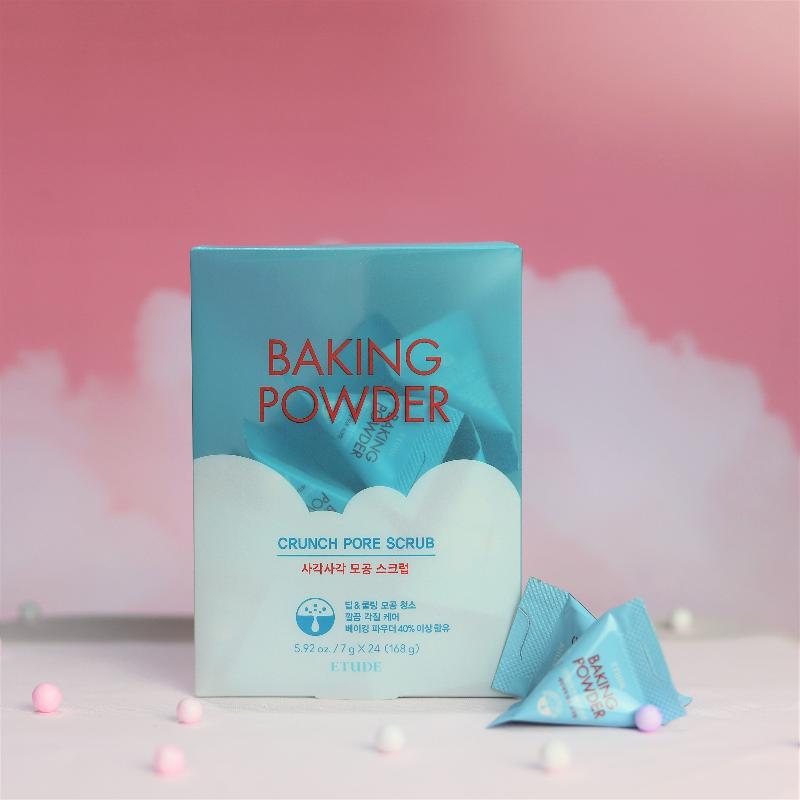 Etude House] Baking Powder Crunch Pore Scrub (24ea). 1pc * new packaging - Beauty Korea Dubai
