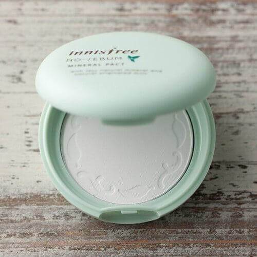 [INNISFREE] No Sebum Mineral PACT, 1 pc *new packaging*
