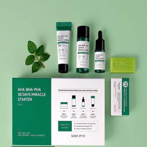 Some By Mi AHA Miracle STARTER KIT * new packaging