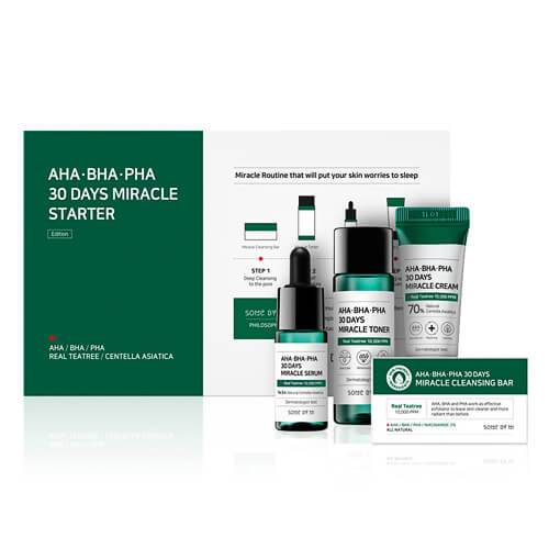 Some By Mi AHA Miracle STARTER KIT * new packaging
