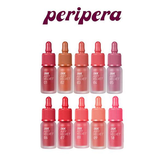 Peripera Ink the Velvet AIRY Liptint (new colors!),1pc - Beauty Korea Dubai