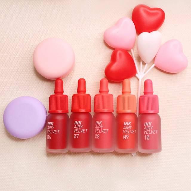Peripera Ink the Velvet AIRY Liptint (new colors!),1pc - Beauty Korea Dubai