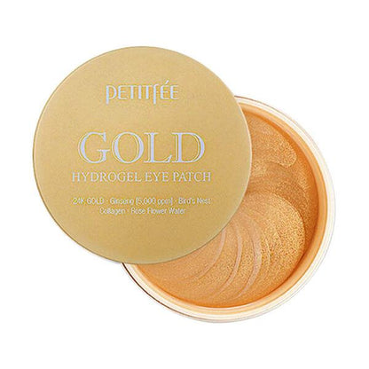 PETITFEE Gold Hydrogel Eye Patch 1.4g x 60 (30pairs) - Beauty Korea Dubai