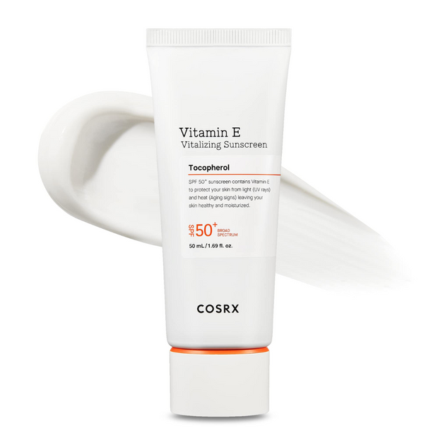 [COSRX] VITAMIN E Vitalizing Sunscreen SPF 50+ Broad Spectrum 50ml, 1pc