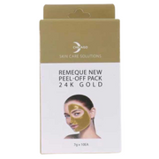 Remeque new Peel-Off Pack 24k Gold, 1pc