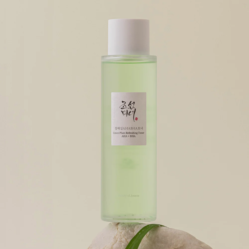 تونر منعش من Beauty of Joseon Green Plum: AHA + BHA 150 مل، قطعة واحدة