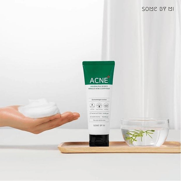 Some by mi 30 Days Miracle Acne CLEAR Foam Cleanser, 100ml