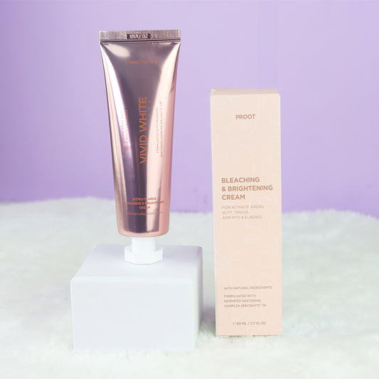 PROOT Bleaching & Brightening Cream (Intimate areas, Butt, Thighs, Armpit & Elbows Brightening) ,80 ML - Beauty Korea Dubai