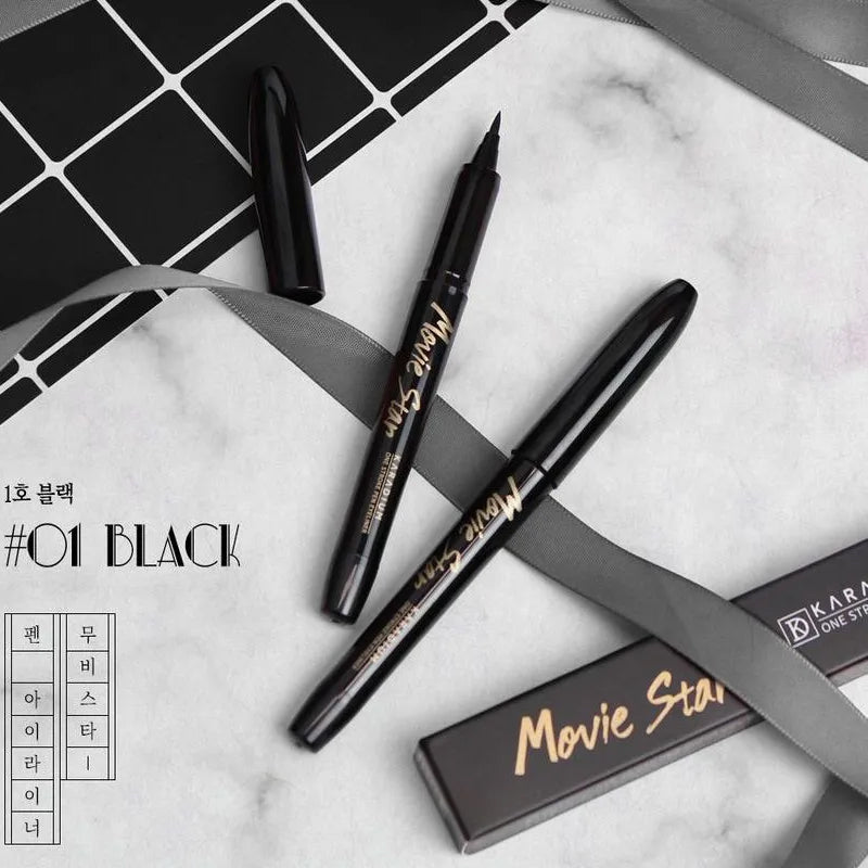 KARADIUM MOVIE QUEEN PEN EYELINER (waterproof) #BLACK - Beauty Korea Dubai