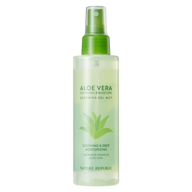 💐MOTHER'S DAY SALE💐 1+1  NATURE REPUBLIC 92% Aloe Vera Soothing Gel Mist 150ml *new packaging