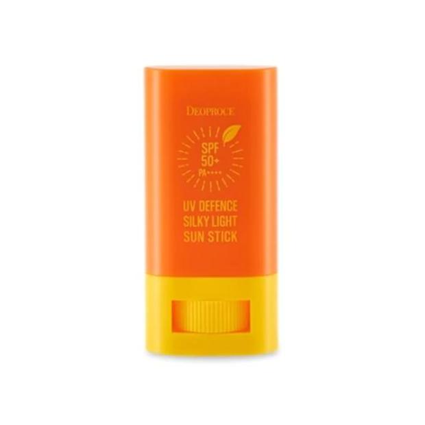DEOPROCE UV DEFENCE SILKY LIGHT SUN STICK SPF 50+ PA++++ 18g, 1pc *new packaging