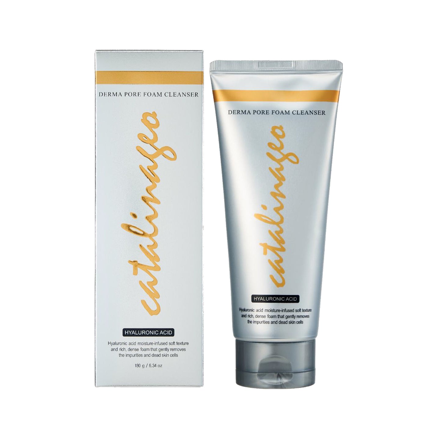Catalina Geo Derma Pore Foam Cleanser - HYALURONIC, 180g (hydration) - 1pc - Beauty Korea Dubai