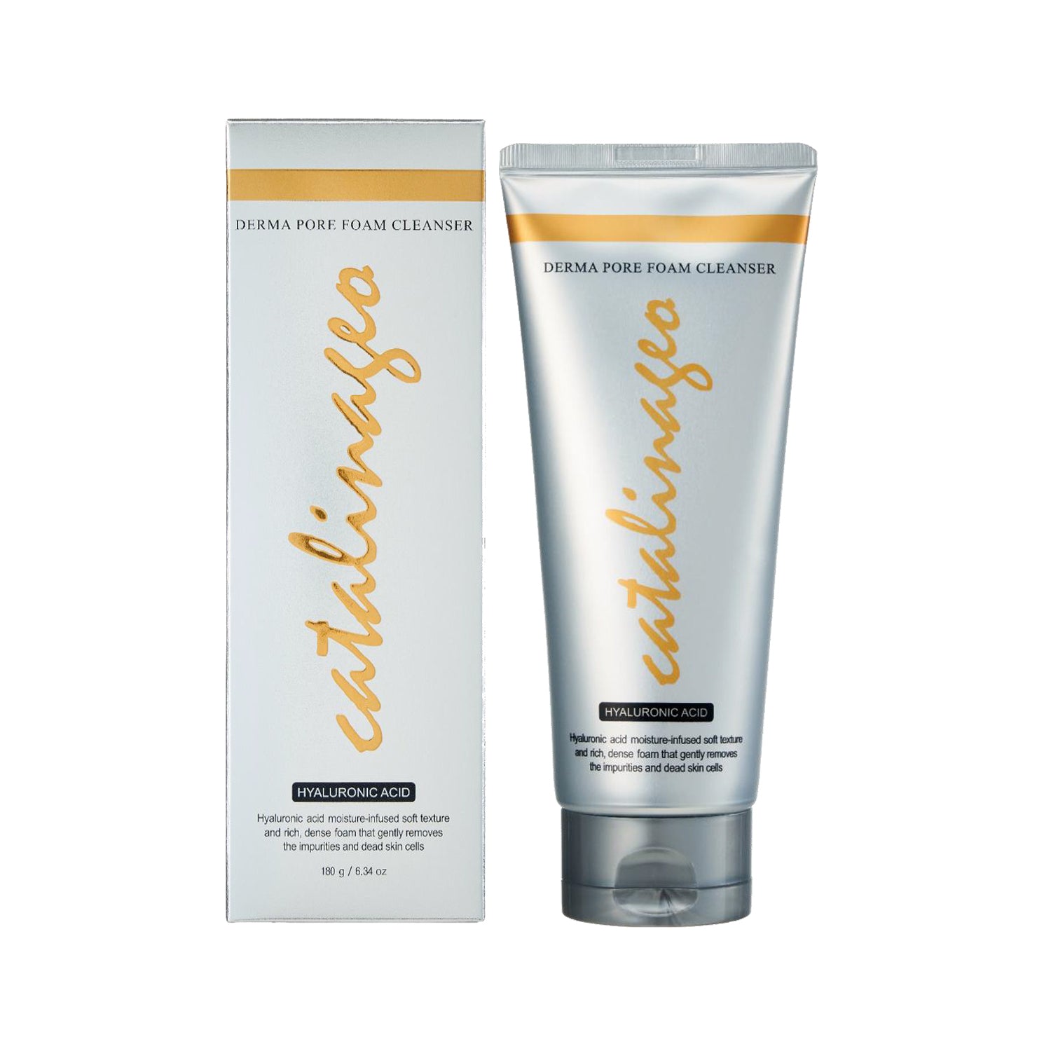 Catalina Geo Derma Pore Foam Cleanser - HYALURONIC, 180g (hydration) - 1pc - Beauty Korea Dubai