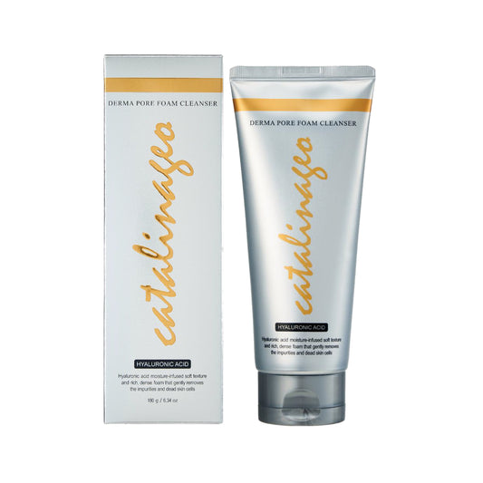 Catalina Geo Derma Pore Foam Cleanser - HYALURONIC, 180g (hydration) - 1pc - Beauty Korea Dubai