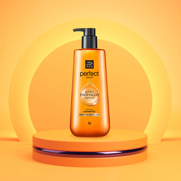 Mise En Scene Perfect Serum Morroco Argan oil Shampoo 680ml new