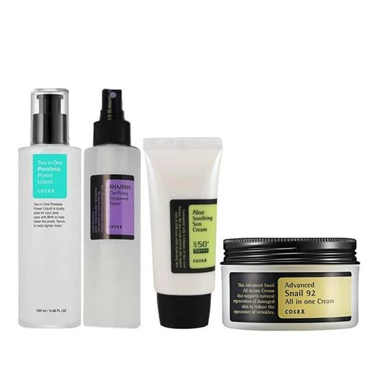 COSRX Premium routine set for Glow & Open pore care set - Beauty Korea Dubai