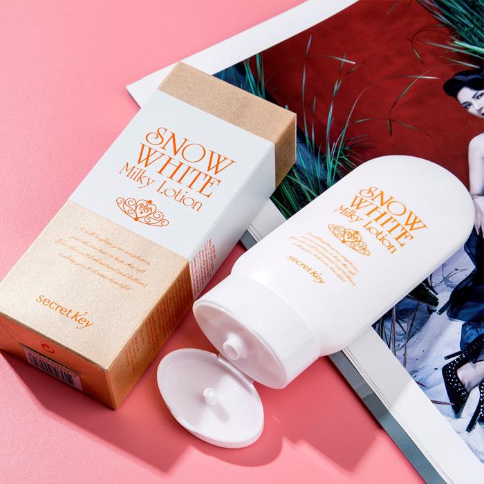 Secret Key Snow White Milky Lotion, 120g - Beauty Korea Dubai