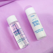 Etude House Soon Jung 10-Free Relief Toner + Moist Emulsion, 25+25ml (soothing and for sensitive skin)